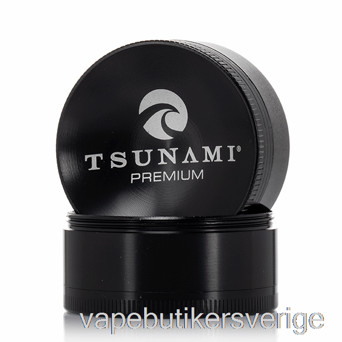 Vape Sverige Tsunami 1,9 Tum 4-delad Nedsänkt Toppslip Svart (50 Mm)